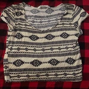 Aztec crop top